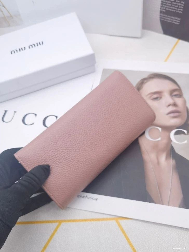 MoistureWicking Miu Purse Miu 85851 Wallets 0727